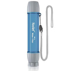 Yuclet YWF01 Personal Filter Straw for Drinking Survival, Portable Water Purifier Filtration System Survival Gear and Supplies for Camping, Hiking, Travel, and Emergency Preparedness, Pack of 1