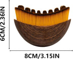 Lymphatic Contour Face Brush, Lymphatic Drainage Massager for Face, Reduce Puffiness and Enhance Skin Radiance,Ergonomically Designed to Fit The Skin Precisely and Relieve Fatigue with Travel Case