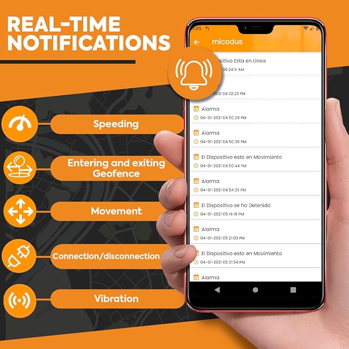 findCar-OBD-4G - GPS Tracker for Vehicles: Car, Motorcycle and Truck with Built-in SIM, Plug-and-Play Connection, Vehicle Tracking with App, Anti-Theft, Speed Alert. Low-Cost Subscription Plans