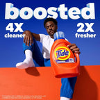 Tide Laundry Detergent Liquid, Original Scent, 80 Loads, 100 FL OZ, Works on 100% of Common Stains, Laundry Soap, Liquid Laundry Detergent