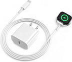 for Apple Watch Charger Fast Charging, 3.3FT Magnetic Charging Cable with USB C Wall Charger Compatible with iWatch Series Ultra/SE/11/10/9/8/7/6/5/4/3/2/1