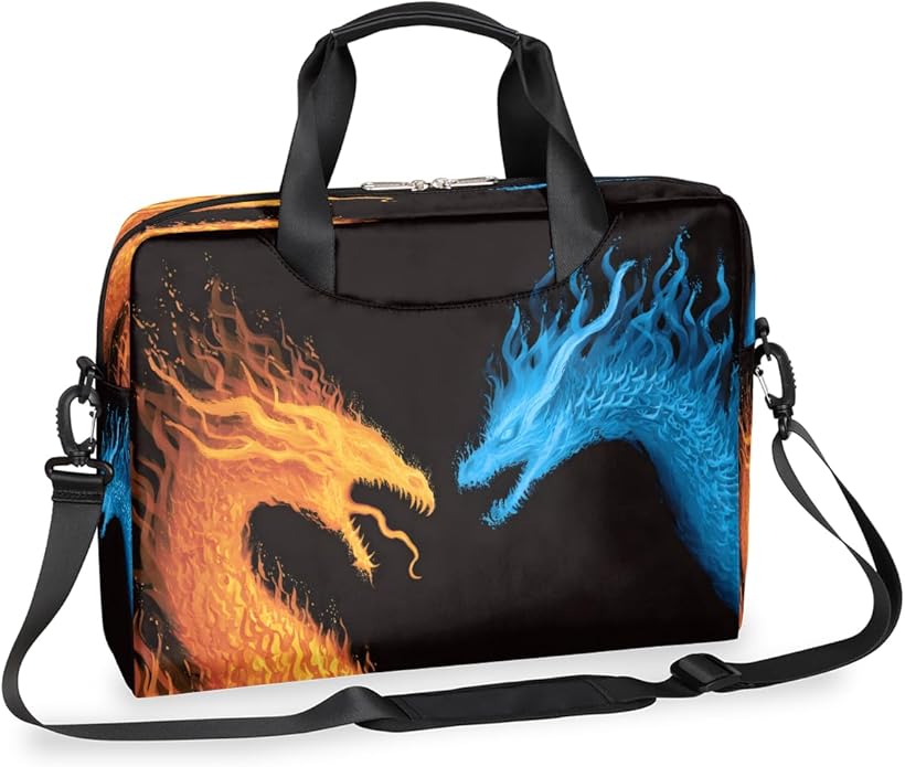 Cute Laptop Shoulder Bag for Women Men, Computer Laptop Bag Laptop Sleeve Case Laptop Satchel Briefcase Carrying Bag QA-1
