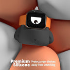 ELETIUO Charger Stand Compatible with Apple Watch Series Ultra2/Ultra/10/9/8/SE2/7/6/SE/5/4/3/2/1 (49/46/45/44/42/41/40/38mm),Dinosaur iWatch Charging Dock,Supports Nightstand Mode,Black