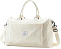 HYC00 Travel Duffel Bag,Carry-on Overnight Weekender Bags for Women,Sports Tote Gym Bag with Wet Pocket