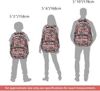 rickyh style School Backpack Travel Bag for Men & Women Lightweight College Back Pack with Laptop Compartmen