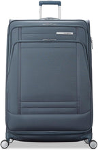 Samsonite UpLIFT Lightweight Large Checked Softside 3-Piece Luggage Set with Spinner Wheels - Expandable - Airline-Approved, Polyester Soft Suitcase for Ultra Light Travel - Elemental Blue