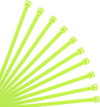 XINGO Nylon Cable Zip Ties Self Locking Plastic Wire Ties with 40 Lbs Tensile Strength for Indoor and Outdoor 12 Inch 500 Pack Apple Green