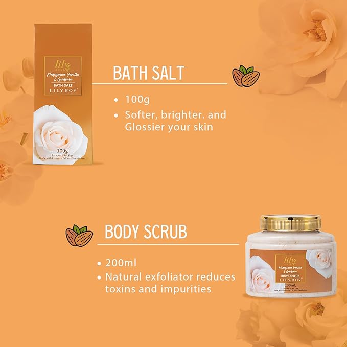 Gifts for Women, Spa Gift Basket for Women, Mothers Day Gift Basket for Mom - Vanilla Bath and Body Gift Basket Set, Spa Kit | Gifts for Christmas, Valentines Day, Birthday, Bath Spa Gift Sets for Her
