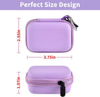 Portable Charger Power Bank Case for Swyop/for Feob/for Charmast/for JEJILL/for LanLuk/for VEGER/for iWALK/for Taegila/for Kuulaa and More Small Charging Battery Pack - Bag Only (Purple)