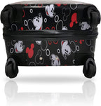 Fast Forward 20 Inches Mickey Mouse Suitcase For Kids - Hard Sided Tween Spinner Travel Trolley Kids Suitcase For Boys with Wheels