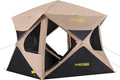 FanttikOutdoor Alpha C4 Ultra Camping Tent 4 Person Pop Up Instant Cabin Setup in 60 Seconds Portable Hub Tent with Rainfly & Windproof for Outdoor Camping & Overlanding