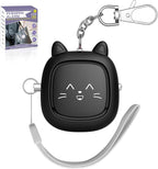 Safe Sound Personal Alarm, 130 dB Loud Siren Song Emergency Security Alarm Keychain with LED Light, Personal Sound Safety Siren for Women, Men, Children, Elderly(Black)