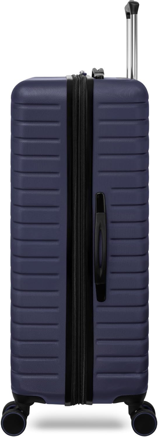 Everest Expandable Hardsided Spinner (Navy, 28-Inch Checked Large)