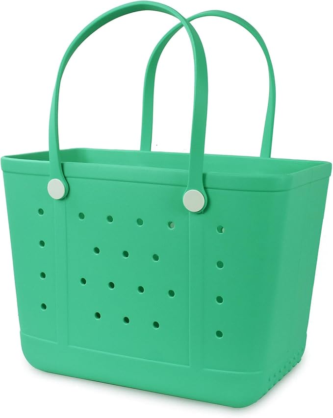Lightweight Extra large Rubber Beach Bag Small mini Tote Bag for Gym Waterproof medium Open Handbag for Pool Sports