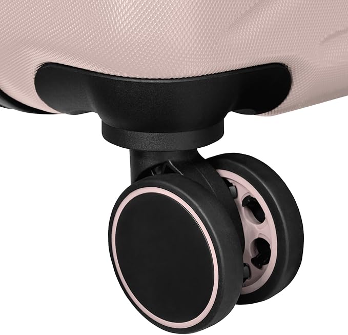 Everest Expandable Hardsided Spinner (Pink, 20-Inch Carry-On)
