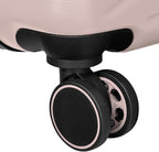 Everest Expandable Hardsided Spinner (Pink, 3 Piece Set (28", 24", 20"))