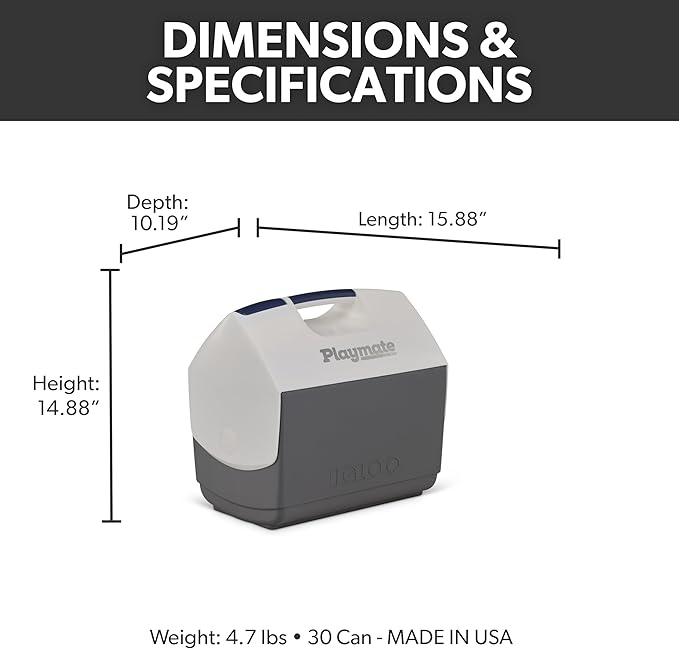 Igloo Classic Playmate Coolers | Insulated Hard Shell Cooler Chest