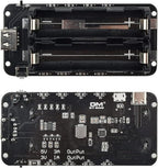 diymore 1865O Battery Holder Double Li-ion V8 Shield Micro USB 5V/3A 3V/1A Power Bank Battery Charging Module for Raspberry Pi and Arduino with 30CM USB Port line(2 Holders)