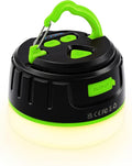 Yonktoo Rechargeable Camping Lantern with 6400mAh Battery, 300 Hour Runtime, 5 Light Modes, Adjustable Brightness, Waterproof, Hook & Magnetic Base, Battery Operated for Camping & Power Outages