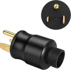 219258 Multi-Voltage Power Adapter Plug Compatible with Millermatic 211 & Hobart Handler 210MVP MIG Welder, 230 Volt MVP Electric Adaptor Match with Welding Power Cable 6-50P, 4-Pin 3 Prong Plug