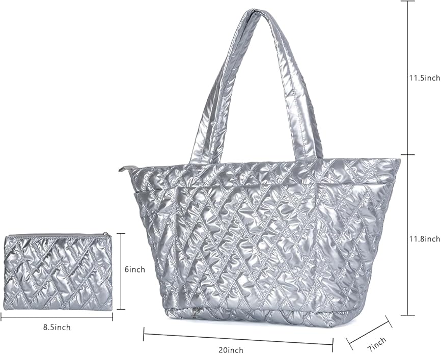 BUG Lightweight Women Laptop Tote Bag for Work, Casual Handbag for Travel Beach College Teacher