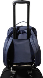 Baggallini Tribeca Expandable Laptop Backpack - 15"x11" Lightweight RFID Computer Bag for Work & Travel with Luggage Sleeve