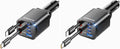 Retractable Car Charger, SUPERONE 99W Car Phone Charger with Cables Fast Charging, USB C Car Charger Adapter for iPhone 17 16 15 14 13 12, Samsung, Black (Pack of 2)