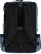 Topo Designs Global Travel Bag 30-40 Liter - Carry-on Compliant Versatile Pack, 3 Carry Options, External Laptop Sleeve (Eco-Friendly, 30L, Apex Pond Blue)