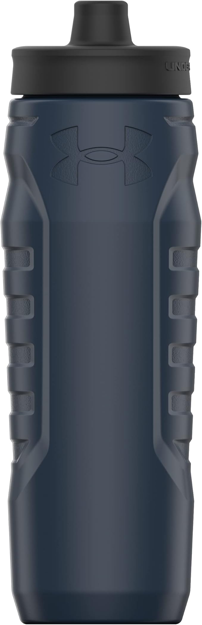 Under Armour Squeeze Water Bottles, 32 oz Water Bottles, Sideline Sports Water Bottle with Quick-Shot Lid, Quick & Easy Hydration, Gym Water Bottles, Squeeze Bottle, 1 32oz Bottle
