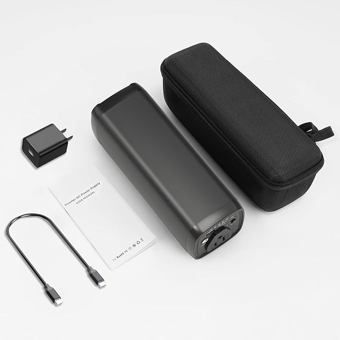 PAFISH Portable Power Bank with AC Outlet,31200mAh with 4 Output Travel Laptop Power Station,External Battery Pack for Outdoors Travel Emergency,Power Bank for HP, Notebooks, MacBook,Drone,Camera