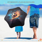 ALAZA Kids Umbrella Stick Umbrellas Cute Umbrella for Boys Girls Toddler UV/Sun Rain Windproof