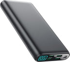 Portable Charger 38800mAh Power Bank with 5 Outputs & 2 Inputs,PD USB C In&Out Fast Phone Charging External Battery Pack Backup,Travel Essential Outdoor for iPhone 17/16/15,Android Samsung Galaxy etc