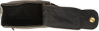 KomalC Premium Buffalo Leather Toiletry Bag for Men & Women With Water resistant Lining, Grooming Travel Pouch, Unisex Wash Bag for Toiletries, Gifts for Men and Women