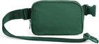 ODODOS Unisex Mini Belt Bag with Adjustable Strap Small Fanny Pack for Workout Running Traveling Hiking, Forest