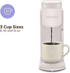 Keurig K-Express Single Serve K-Cup Pod Coffee Maker, 3 Brew Sizes, Strong Button Feature, 42oz Removable Reservoir, Warm Stone