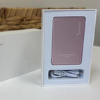 Custom Engraving Power Bank 5000mah,Customized Portable Charger with Name,Logo,Picture,Gift for Employees,Clients(Champagne)