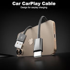 2Pack USB A to USB C Cable for iPhone 15/16/17 All Series, CarPlay - Type-C Car Charger 3A Fast Charging & 480Mbps Speed for iPad, Samsung Galaxy, Tablets, Laptops (Black-3FT)