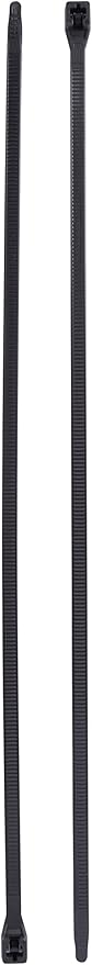 Gardner Bender 46-308UVB Cable Tie, 8 inch., 75 lb. Tensile Strength, Wire / Cord Management Industrial and Household Use, Nylon Zip Tie, 100 Pk., UV Resistant Black