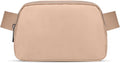 JSJ Mini Fanny Pack for Women & Men,Valentines Day Gifts for Girls Teens Kids Daughter Sister Her,Trendy Stuff Crossbody Bags Cute Everywhere Belt Bags. (Light Brown)