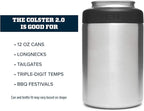 YETI Rambler 12 oz. Colster Can Insulator for Standard Size Cans, Stainless (NO CAN INSERT)