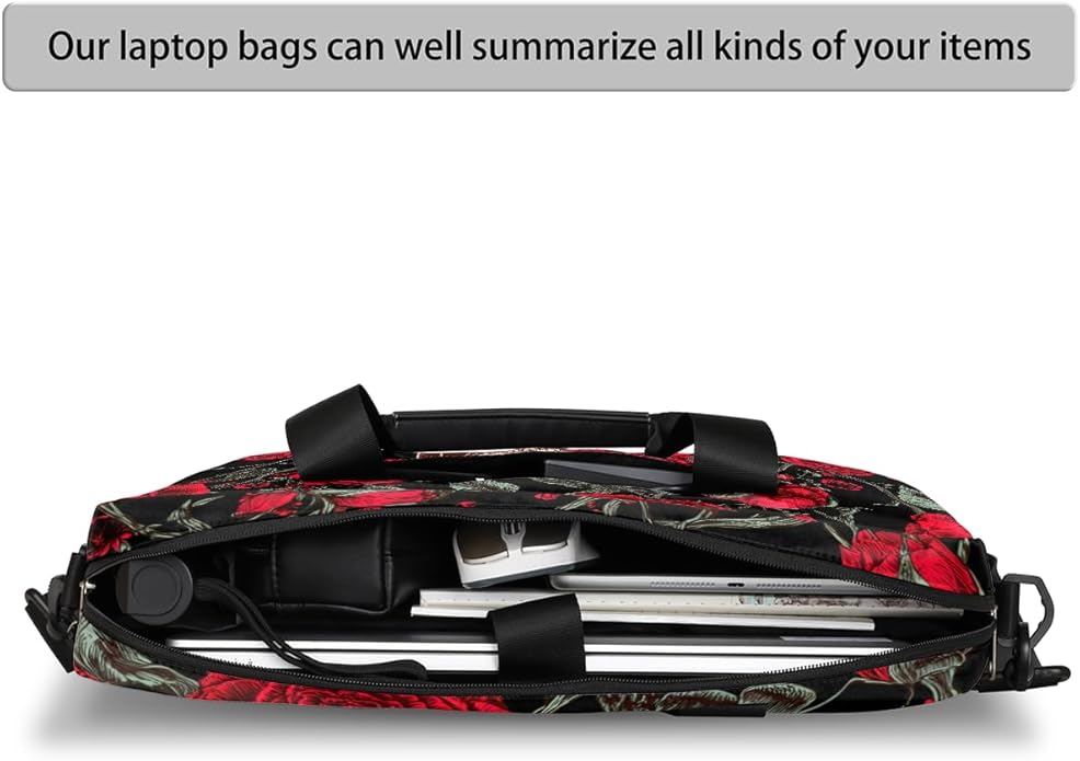 Cute Laptop Shoulder Bag for Women Men, Computer Laptop Bag Laptop Sleeve Case Laptop Satchel Briefcase Carrying Bag QA-1