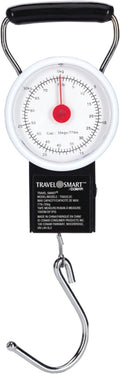 Conair 77 lbs Luggage Scale with Tape Measure for Travel, Baggage Scale by Travel Smart