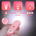 Rechargeable Personal Safety Alarm for Women - 130dB Self Defense Keychain Siren Whistle with SOS Strobe Light, Low Battery Notice - Emergency Security Safe Protection Devices, College Essentials