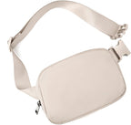 Belt Bag for Women Fanny Pack Crossbody Bags for Women Fashion Waist Packs with Adjustable Strap Gifts for Teen Girls Women Men (Beige)