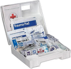 First Aid Only 90562 ANSI A 2015 and OSHA Compliant First Aid Kit, 25-Person Emergency First Aid Kit for Business, Home, Car, and Construction Sites, 89 Pieces