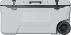 VEVOR Ultra-Light Hard Cooler, Ice Retention Cooler with Heavy Duty Handle, Ice Chest Lunch Box for Camping, Travel, Outdoor, Keeps Cool for up to 6 Days, 30% Lighter Than Rotomolded Coolers