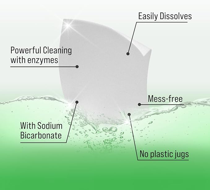 Rockin' Green Travel Laundry Detergent Sheets - Mess-Free Laundry Sheets Detergent Powerful Cleaning with Sodium Bicarbonate - Easily Dissolvable Laundry Soap Sheet (104 Loads, Lavender Mint Revival)