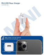 iPhone Charger,Long 6FT iPhone Charger 2Pack i Phone Cord 6feet USB to Lightning Cable Quick Fast Charging Data Sync Cord USB Wall Charge Block Adapter for I Phone14/13/12/11/XS/XR/X/8/7/5/SE2022/iPad