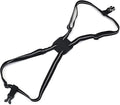 Luggage Straps Bag Bungees for Add a Bag Easy to Travel Suitcase Elastic Strap Belt (Black-R, L)