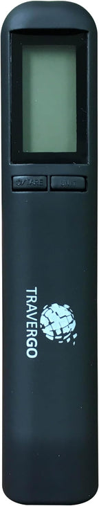 GoGreen Power (TR1320BK) Digital Luggage Scale, Digital Weighing Scale with Strap, Battery Powered Baggage Scale with Built-in lbs/kg Conversion, Measures up to 88 lbs / 39.9 kgs, Black